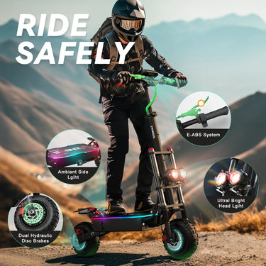 FENGQS GT8 PRO Off-Road E-scooter